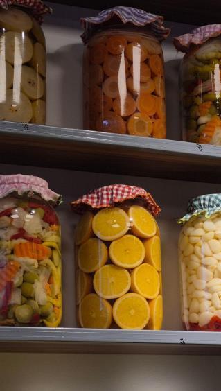 Pots de legumes